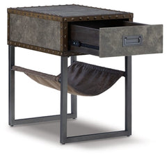 Derrylin Chairside End Table - furniture place usa