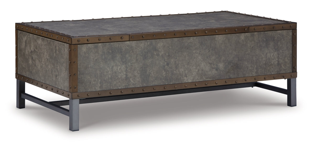 Derrylin Coffee Table with 2 End Tables - furniture place usa
