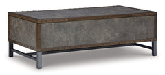 Derrylin Coffee Table with 2 End Tables - furniture place usa