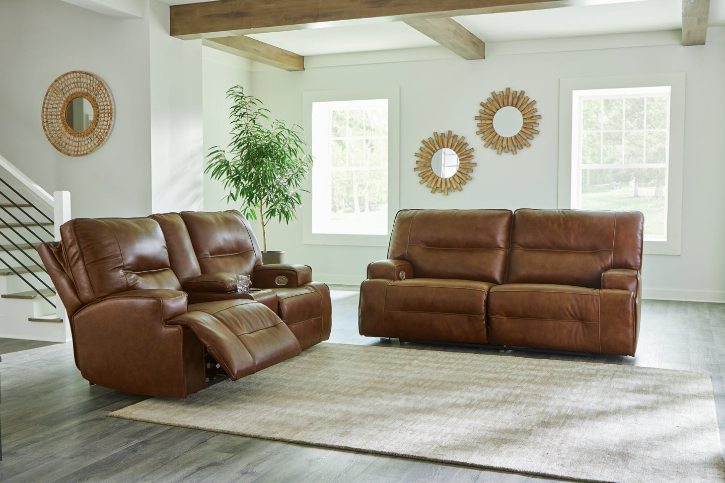 Francesca Sofa and Loveseat - furniture place usa