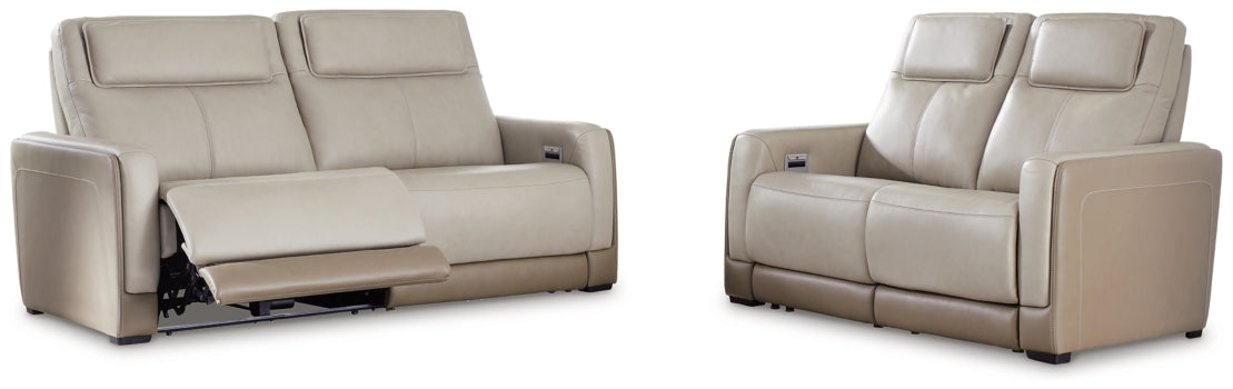 Battleville Sofa and Loveseat - furniture place usa