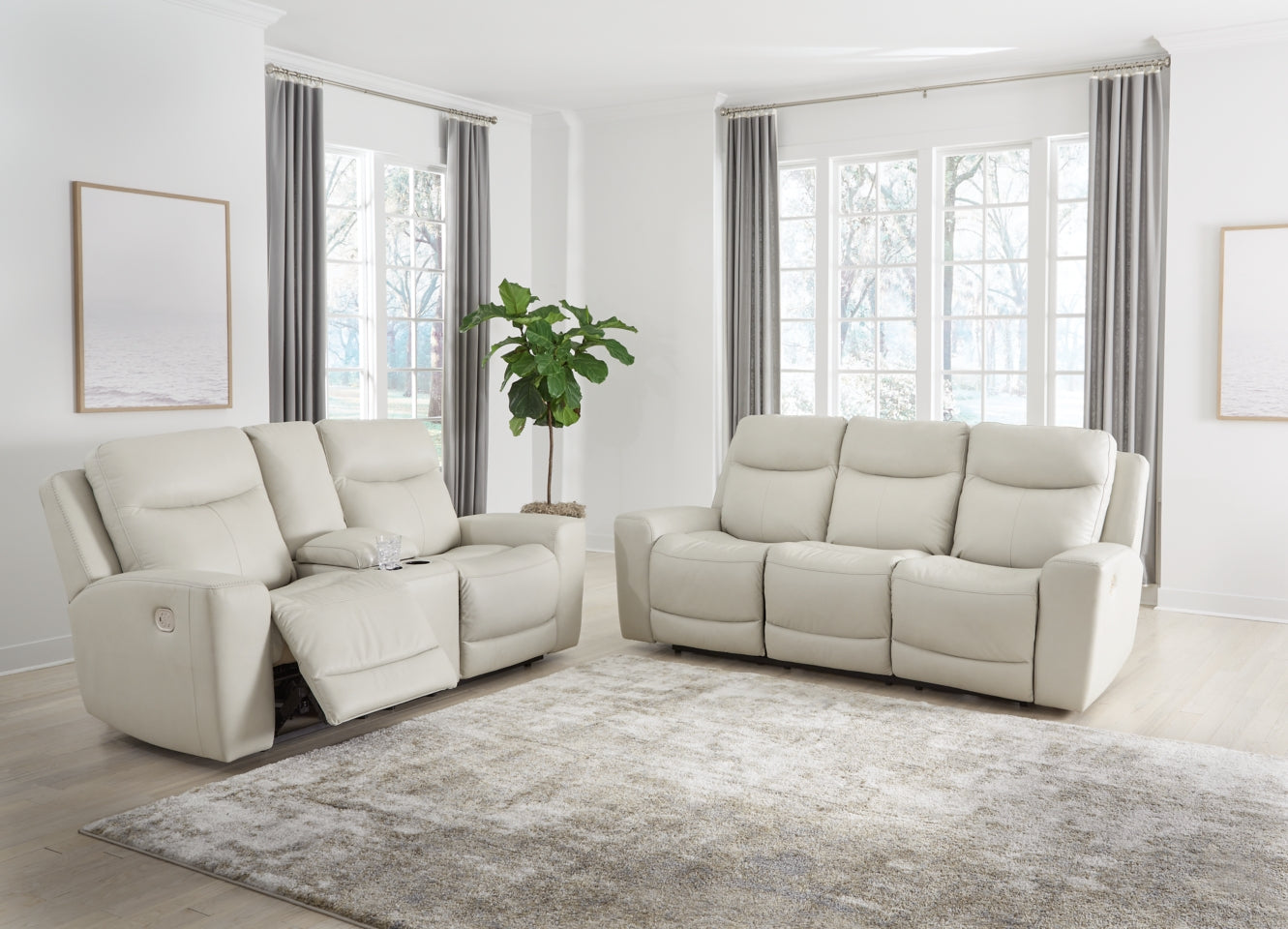 Mindanao Sofa and Loveseat - furniture place usa