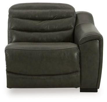 Center Line 2-Piece Sectional with Recliner - furniture place usa