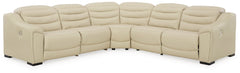 Center Line 5-Piece Sectional with Recliner - furniture place usa