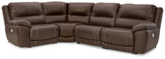 Dunleith 4-Piece Power Reclining Sectional - furniture place usa
