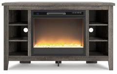 Arlenbry Corner TV Stand with Electric Fireplace - W275W5 - furniture place usa