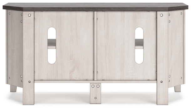 Dorrinson Corner TV Stand - furniture place usa