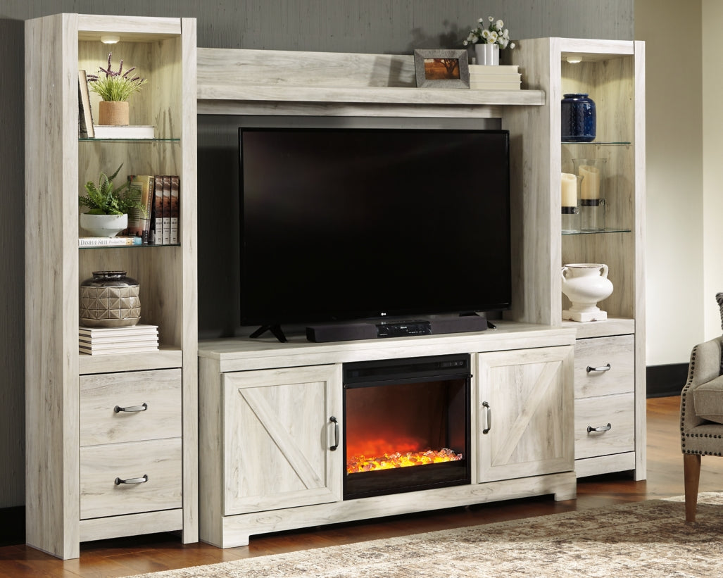 Bellaby 4-Piece Entertainment Center with Fireplace - furniture place usa
