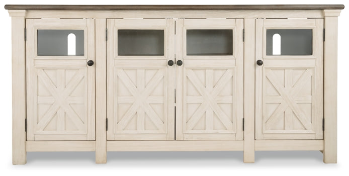 Bolanburg 74" TV Stand - furniture place usa