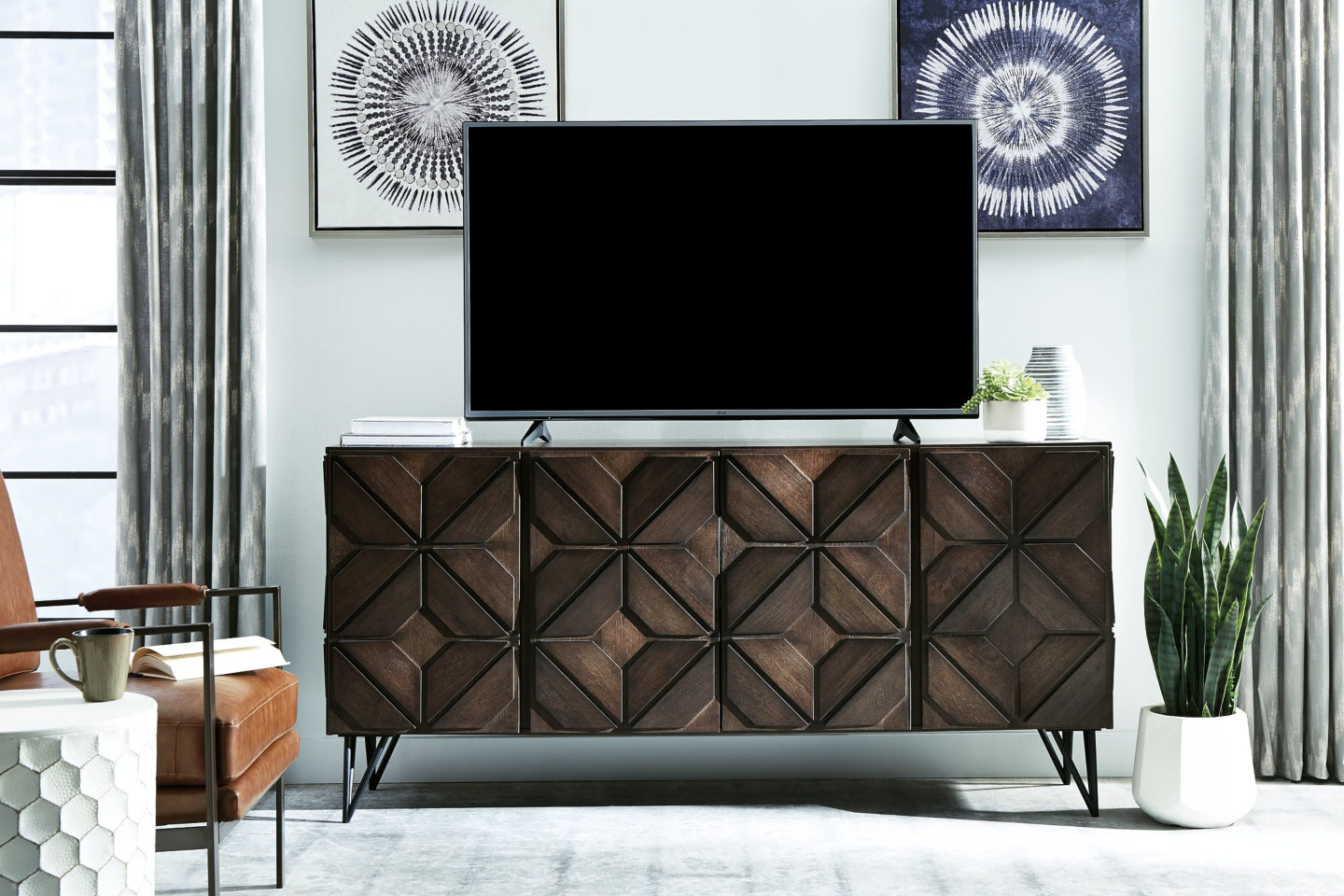 Chasinfield 72" TV Stand - furniture place usa