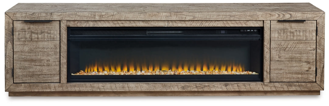 Krystanza TV Stand with Electric Fireplace - furniture place usa